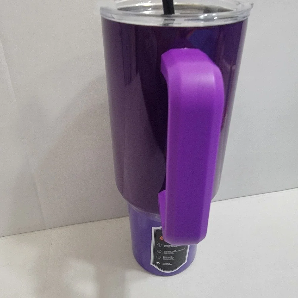 PEANUTS SNOOPY CharlieBrown The Great Pumpkin Purple 40oz Stainles Steel Tumbler